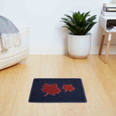 Indoor Flower print-Themed Floor Rug