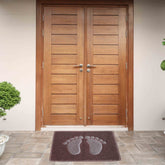 Stylish Footprint Welcome Doormat