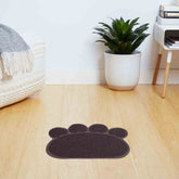 Paw Print Plush Mat