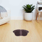 Footprint Memory Foam Bath Mat